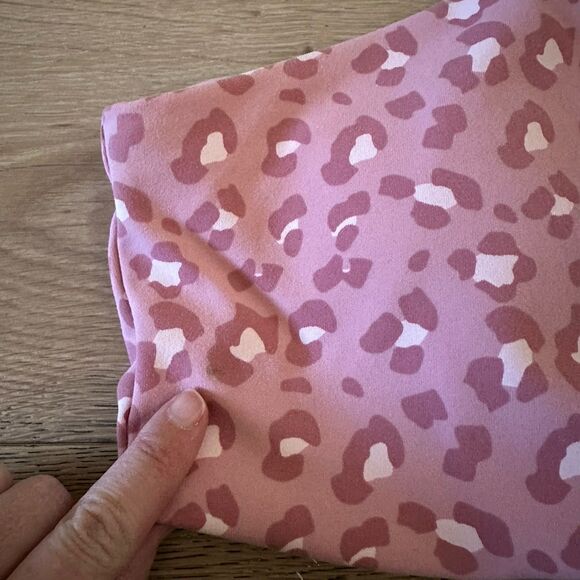 Ryderwear Adapt One Shoulder Sports Bra Size S | Pink Leopard Print - Picture 8 of 8